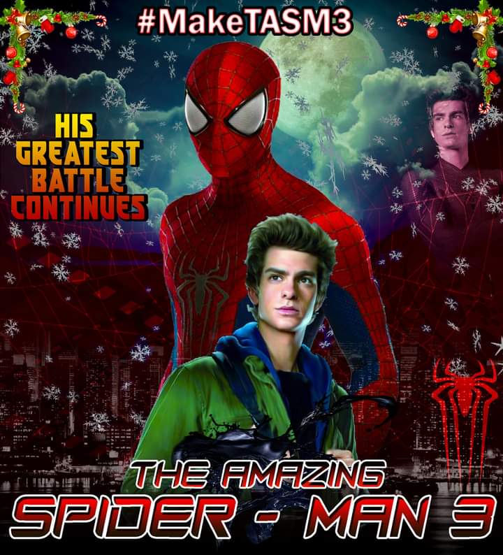 DisaanR's tweet photo. Hey Spidey Warriors Assemble 
#MakeTASM3 https://t.co/cuvsinNngU