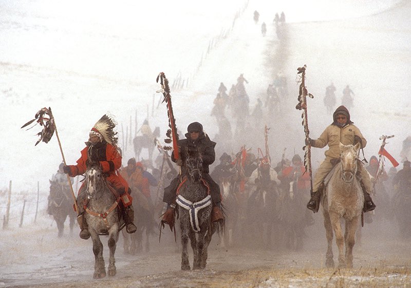 nickwestes's tweet image. Leonard Peltier, a 77-year-old Indigenous elder imprisoned for nearly 46 years, is spending another Christmas behind bars. December is a time of grieving. Soon riders will arrive in Mankato and at Wounded Knee, remembering our resistance and everyone taken from us. #FreePeltier