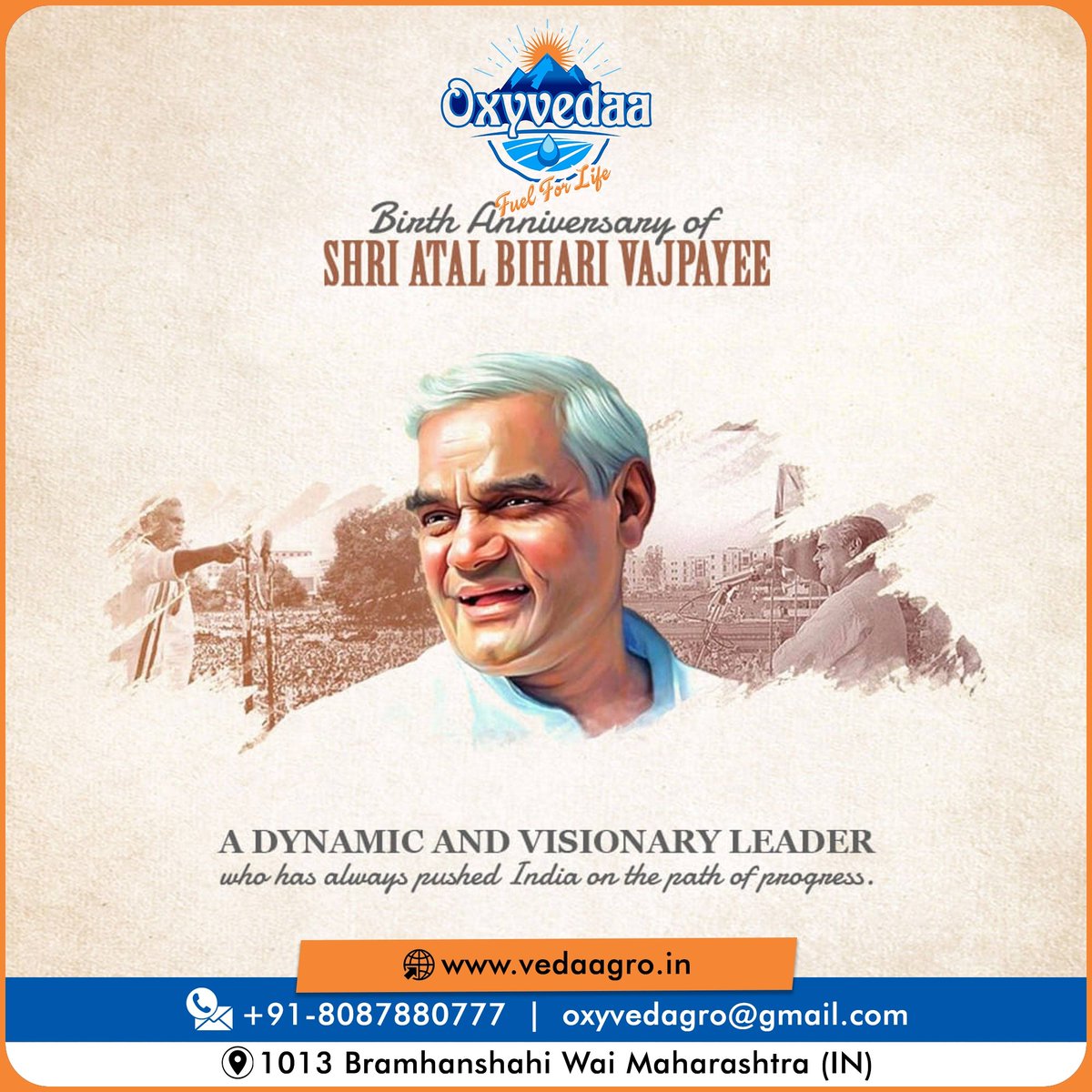 jayesh_khamkar's tweet photo. शत शत प्रणाम!!!
#AtalBihariVajpayee #NarendraModi #BJP #PrimeMinister #India #GoodGovernanceDay 
@narendramodi @AmitShah @myogiadityanath #UPElection2022 #oxyveda @oxyveda https://t.co/EIATrezmno