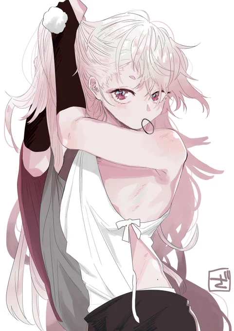 今剣の朝支度 