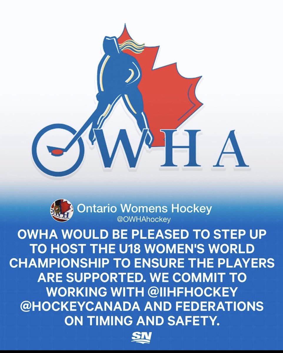 LET’s GET THIS DONE! <a href="/OWHAhockey/">Ontario Women's Hockey Association</a> 

Retweet and tag <a href="/iihfworld/">IIHF World Juniors 2025 Live</a> sponsors

<a href="/bauerhockey/">BAUER Hockey</a> <a href="/chevrolet/">Chevrolet</a> <a href="/gatorade/">Gatorade</a> <a href="/lays/">LAY'S</a> <a href="/nestle/">Nestlé</a> <a href="/molsoncanadian/">jawsh</a> <a href="/cheerios/">Cheerios</a> <a href="/samsung/">Samsung Electronics</a> <a href="/aircanada/">Air Canada</a> <a href="/pepsi/">Pepsi</a> @bostonpizzacanada <a href="/sportchek/">Sport Chek</a> 

Show support for WOMEN’s HOCKEY NOW!! #fixtheinequitiesnow