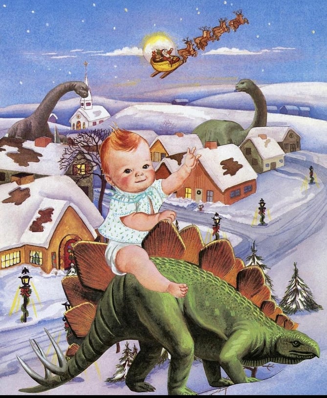 ICFAMMTweets's tweet photo. Happy holidays everyone! I hope you all have a safe, warm day that is half way out of the dark. Its been a crazy year but your support for this mad cryptid's creative process is the greatest of gifts. #happyholidays #checkthethread https://t.co/mOrSZyi8aq