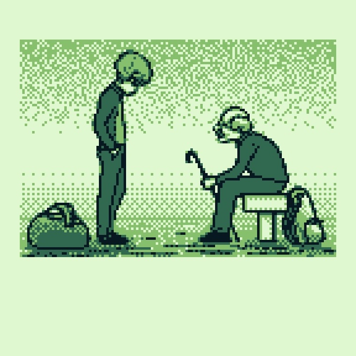 El meu primer videojoc és una visual novel (!) per Game Boy (!!) en català (!!!). La trama és entre depriment i desconcertant, no hi ha ni rastre de waifus.
Target minoritari a més no poder, sí. No hi jugarà ni ma mare.