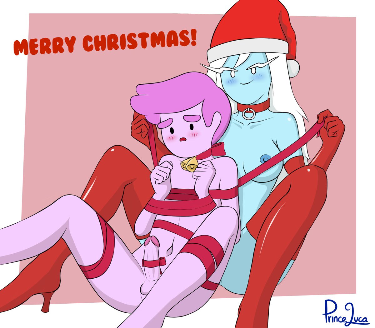 "Looks like I'll be spending my Christmas with the Ice Queen this year...

N-Not that it's a bad thing..!"

//Merry Christmas and Happy Holidays, everyone!
#lewdrp