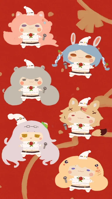 お疲れ様でした!
#ホロクリスマス歌枠リレー #ロボ子Art #miko_Art #ほしまちぎゃらりー  #メルArt #アロ絵 #はあとart #絵フブキ #祭絵 #あくあーと #みおーん絵 #ぺこらーと #絵クロマンサー  #しらぬえ #ノエラート #かなたーと #つのまきあーと #ルーナート #ねねアルバム #ししらーと #絵まる 