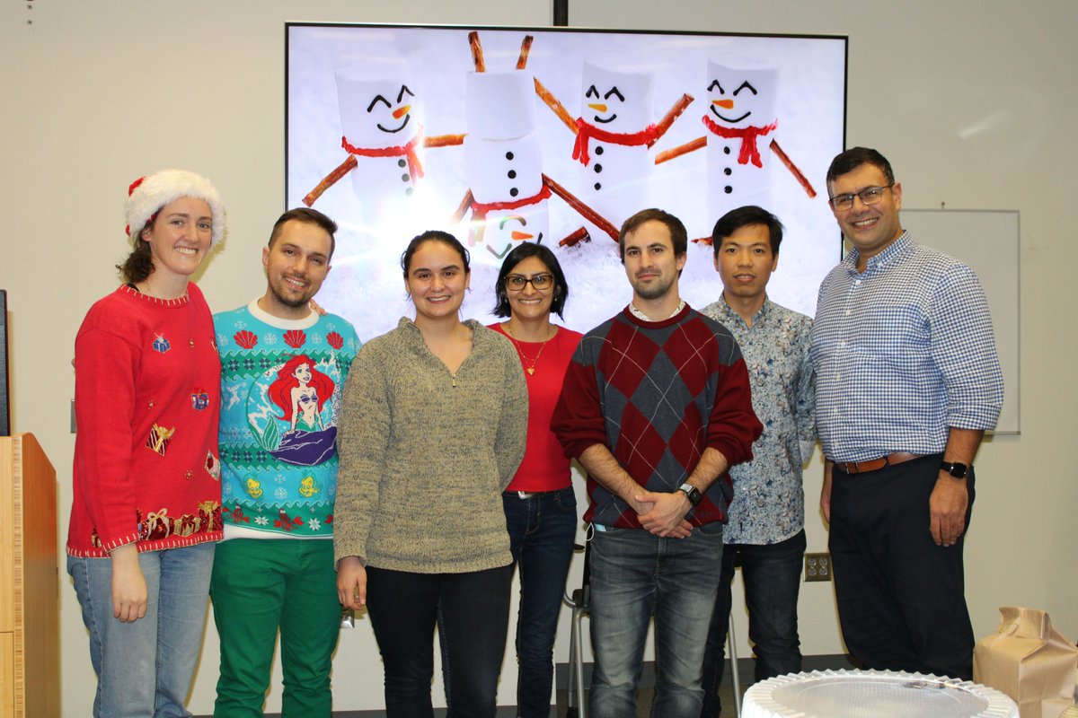 Benam Lab would like to wish everyone a very happy, warm and safe #Christmas!! We ended the year with new publications, newly funded R01 and superb new hires!