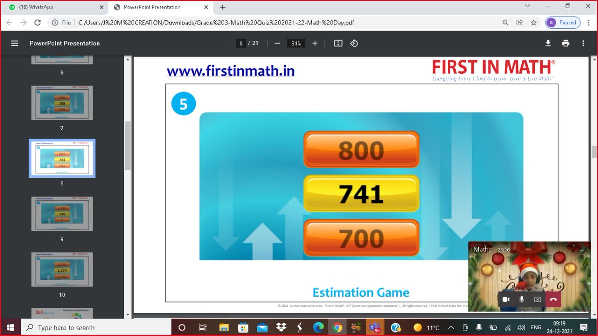 This National Maths Day, ahlconites enjoying a fun quiz by First In Math and celebrating this day with full enthusiasm. <a href="/ashokkp/">Ashok Pandey</a> <a href="/y_sanjay/">Sanjay Yadav</a> <a href="/gupta_anju9/">Anju Gupta</a> @KavitaS2003 <a href="/Shipra_Srivastv/">Dr. Shipra Srivastava</a> <a href="/PriyankaSTiwary/">Priyanka Tiwary</a> <a href="/AboutImpact/">Monica Patel</a> <a href="/Gurveen31/">Gurveen</a> <a href="/FirstInMath/">First In Math</a> <a href="/RobertSun24/">Robert Sun</a> <a href="/ShalluG77621528/">Shallu Gupta</a>