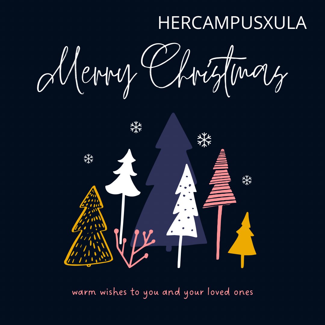 HCatXULA's tweet photo. Merry Christmas Everyone!🎄❤️
We hope you all have an amazing Christmas! Enjoy this time with your family &amp; friends and cherish these precious moments! 

#hcxula #hercampus #merrychristmas https://t.co/JuEUAXbeNu