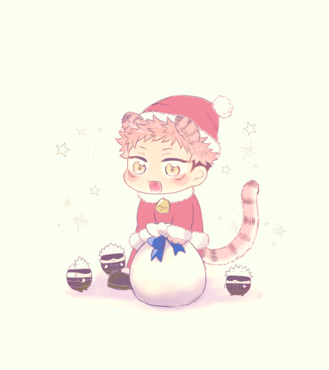 虎杖悠仁 「🎅🎄🐯 」|はむころろ🦕のイラスト