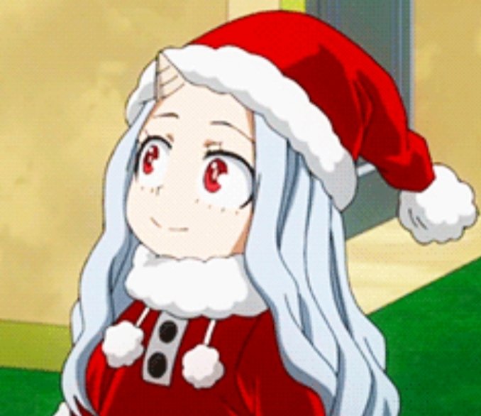 She is running out her bedroom and into <a href="/Rowdiestinred/">ɮʀɨƈӄ ɦɨʍ-ʝօʝօ</a>'s room, then pushes the door open with both hands, and soon yelled to wake him up. 

"Daddy it's Christmas! Wake up, wake up!" She giggled and climbed up on the bed to wake him up.