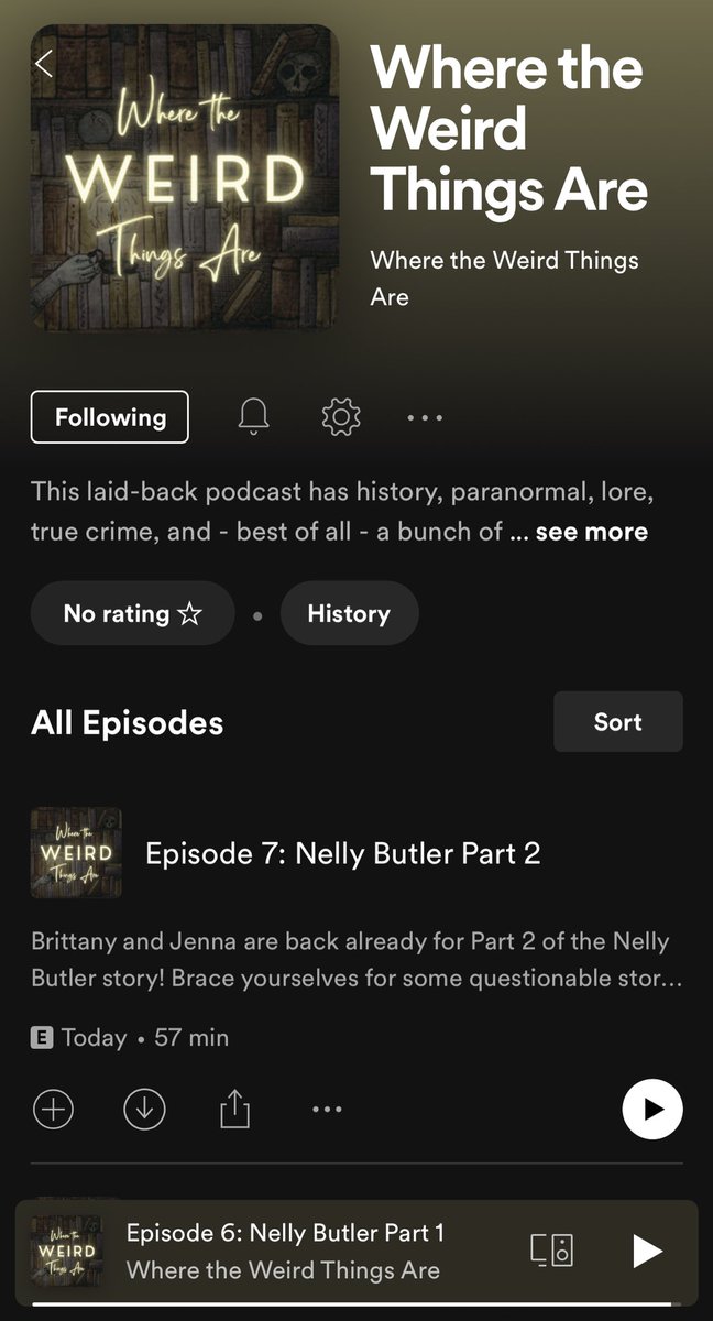 Where the Weird Things Are Podcast tweet media