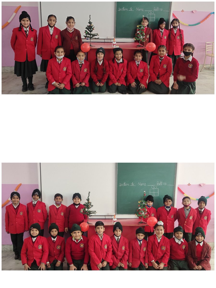 NishuJoshi16's tweet photo. Christmas Celebration  🎉🎉done by Grade 2️⃣🅰️. Students did Christmas tree activity and after that they danced 💃 on this special occasion.@Prabhjo60556013 @raminde94301780 @MicrosoftTeams @Microsoft365 @STSWSRAJGOMAL @cbseindia29 https://t.co/KOjDHvTfHg