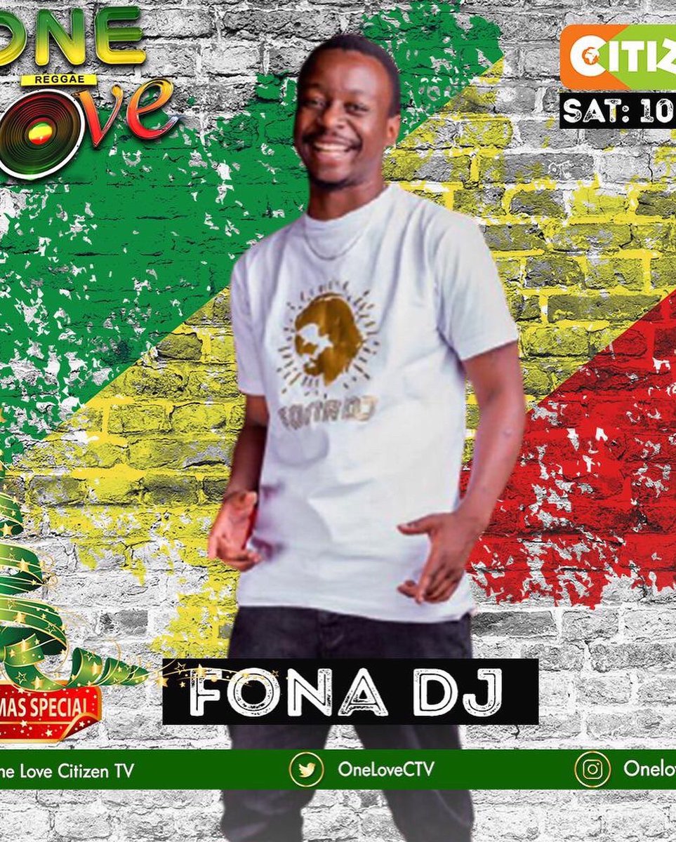 FonaDj's tweet photo. Leo @OneLoveCTV Xmas Edition ….. #DecemberRemember https://t.co/ht9TCA2mFE