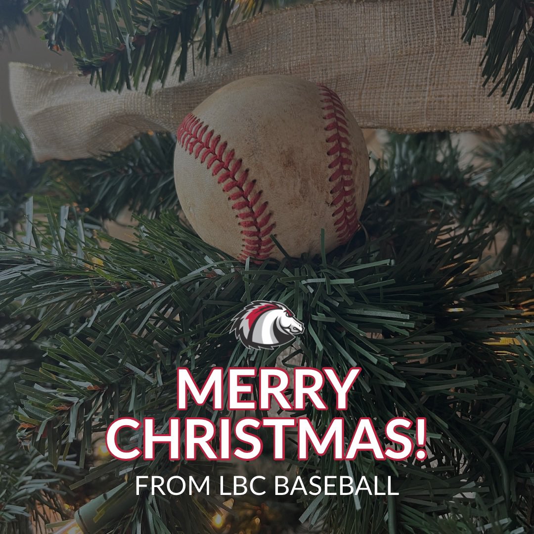 LBCbaseball's tweet photo. Merry Christmas - from our LBC Baseball family to yours! 🎄🎄

May your day be full of celebration and joy! 🌟 🎉 https://t.co/zsSjed8qvm