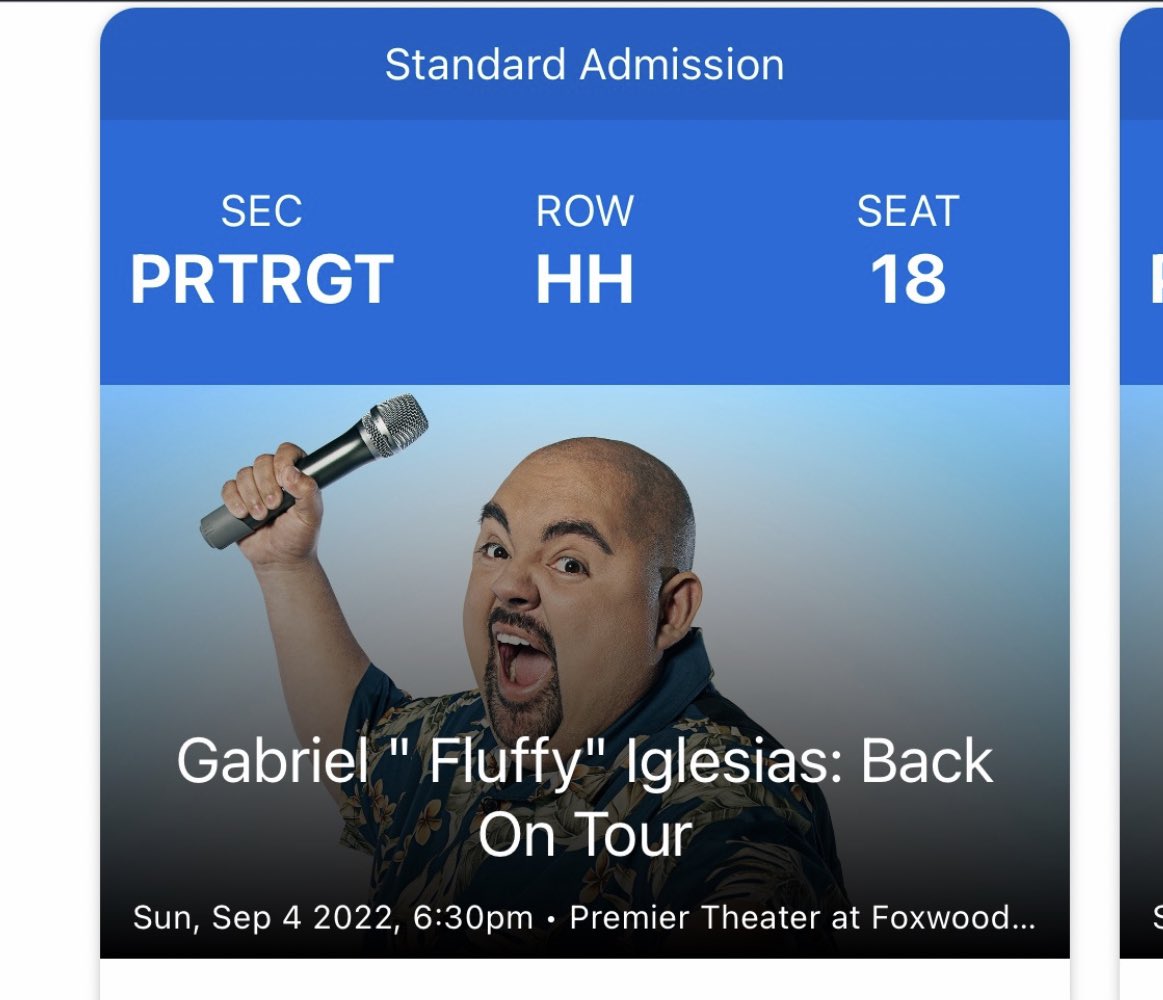 _Sweetest_Angel's tweet photo. Ok I have to geek out!!!! I’ve been wanting to see @fluffyguy for years and my daughters dad just surprised me with tickets!!! I am beyond excited 🎉🎉 https://t.co/Lhi0WbVAXB