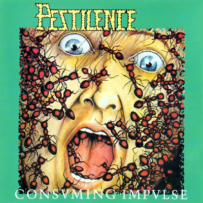 NoClass_Radio's tweet photo. 25 de diciembre de 1989. Se publica el álbum llamado "Consuming Impulse". Es el segundo disco de la banda holandesa Pestilence. #Pestilence #ConsumingImpulse https://t.co/sxyfxBwrfZ