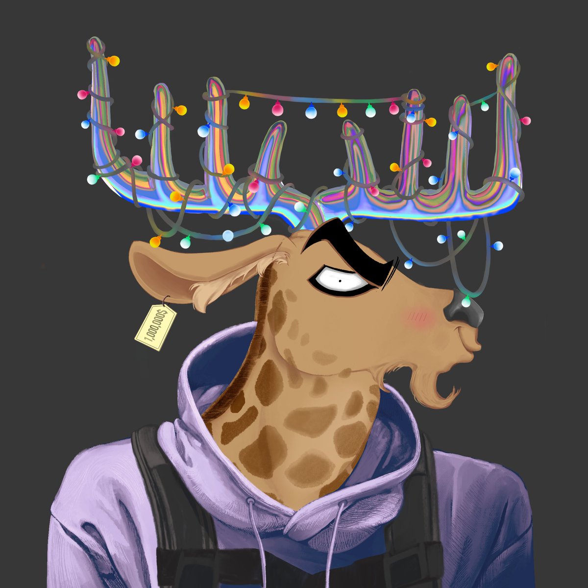 🎄Merry Xmas &amp; Happy New Year! 🎅

#ParisELK #VillaDevendome #NFT #Digitalart