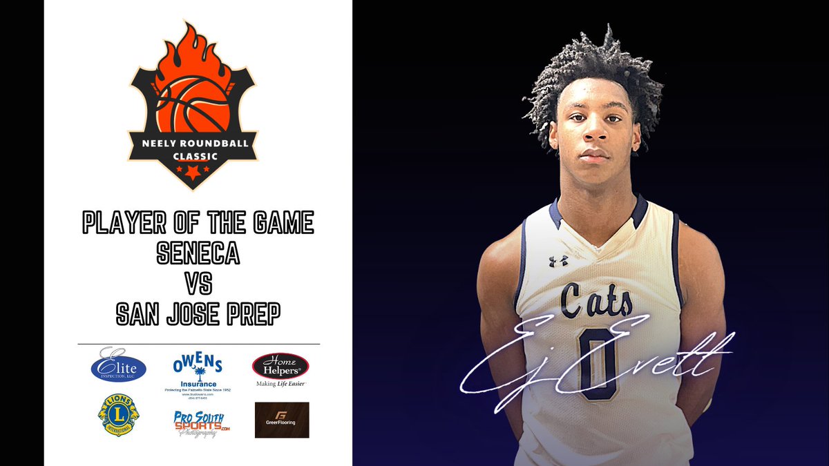NeelyClassic's tweet photo. @NeelyClassic RECAP Game 1:
 @SenecaSHSCats vs @sjp_athletics  
Seneca Wins 68-50
Player of the Game - Ej Evett @elijahyadig13 https://t.co/YZThgAwDbT