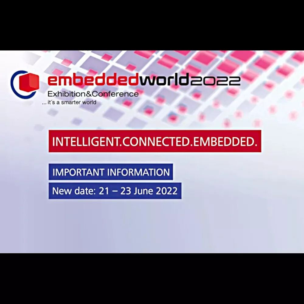 tamhanna's tweet image. After the #embeddedworld2020 debacle, #messenürnberg tries its luck again with #embeddedworld2022...and already had to move the date. So, if anyone of you has had #flightsbooked, you are officially out of luck - #messenuernberg to be…
📸 instagram.com/p/CX6VrGItdqa/