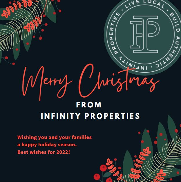 InfinityHomeGrp's tweet image. Merry Christmas from all of us at Infinity Properties!
#InfinityProperties #Christmas2021