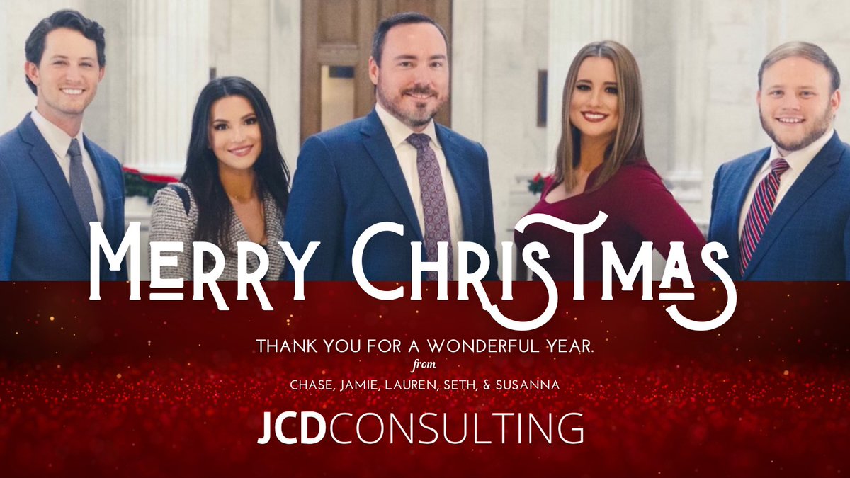 Merry Christmas from all of us at JCD Consulting!