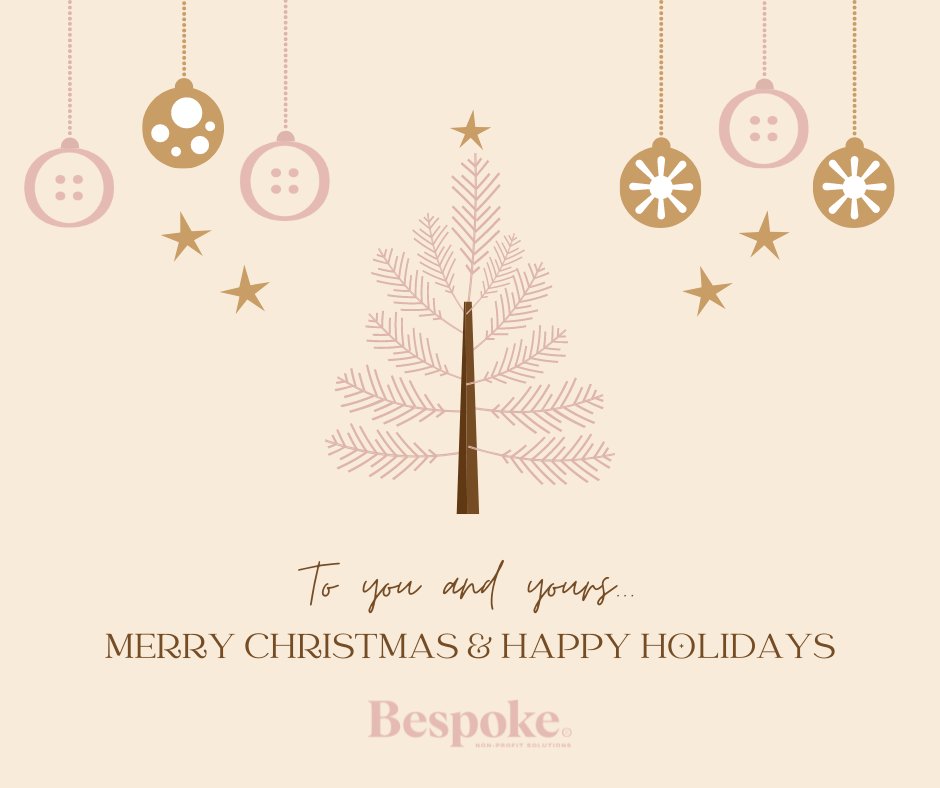 Bespoke_Consult's tweet photo. From our team at Bespoke, we wish you all a very Merry Christmas and Happy Holidays. Hold those you love close to you this holiday season and enjoy your time spent with family. 
#christmas #holidays #family #seasonofgiving https://t.co/55aprSZYTt