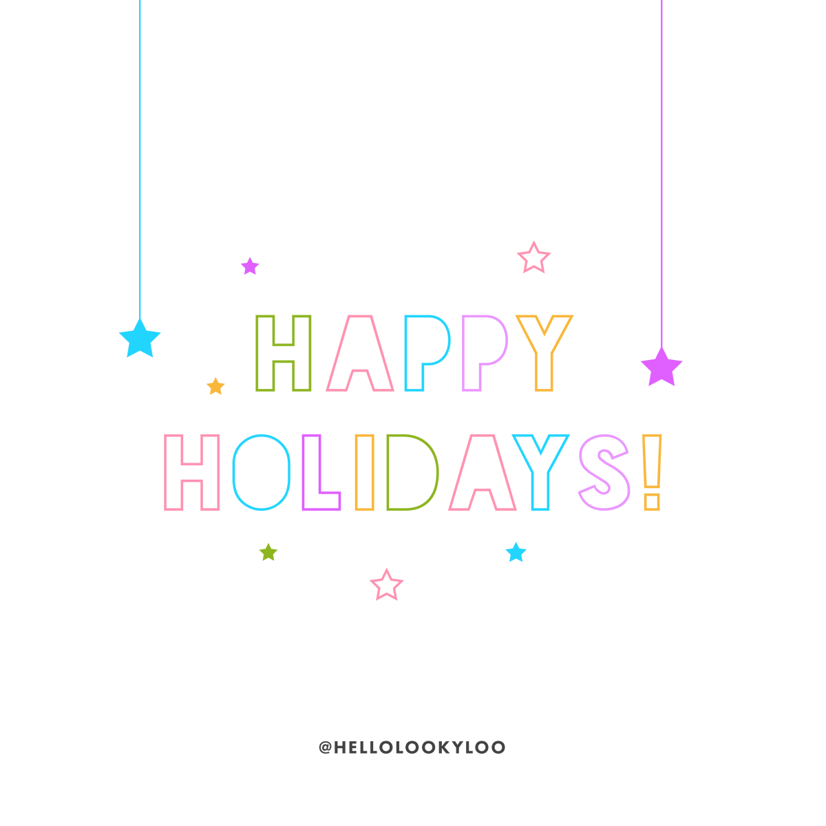 hellolookyloo's tweet photo. Happy holidays from the team here at LookyLoo! ✨ During this time of giving, we’d like to give you all a huge thanks for being a part of our amazing community. 🤍 How are you celebrating the holidays this year? 😇

#HappyHolidays #LookyLoo #LucyAI https://t.co/sBtKYpfBwP