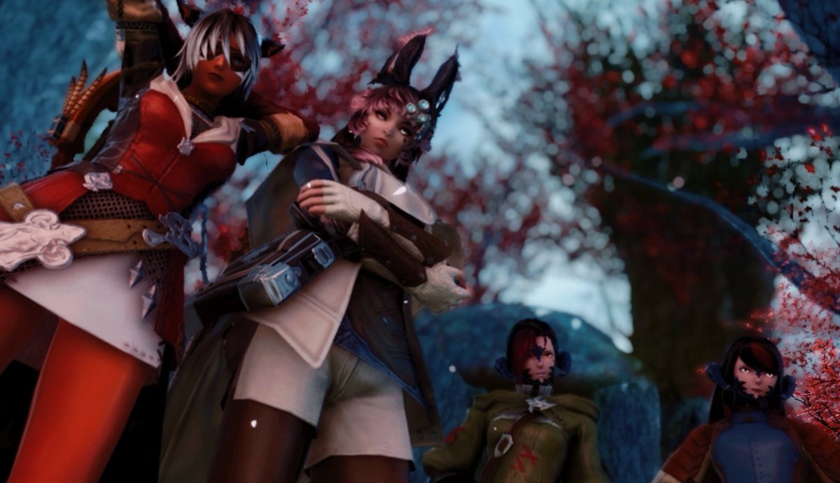 #FFXIVScreenshots I keep getting my friends into the game so I hope they have fun