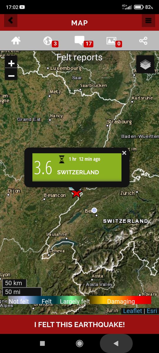 joetke's tweet photo. #TremblementDeTerre en Suisse. La seconde secousse remonte la vallée du Rhin. Qui sera bientôt rasé de la carte ? #Bale ou #Strasbourg?😆😆2 jours plus tôt c'était en #Italie. Les paris sont ouverts! En plus un #Noel... Les puits de géothermie ne peuvent tout expliquer. #fonroche https://t.co/hu7rs4ux0s