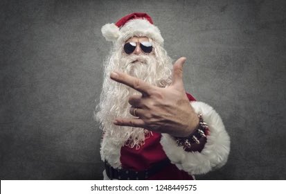 punkotd's tweet photo. Today’s punk of the day is….. SANTA???? :O!!! https://t.co/lOpvXTXy2V