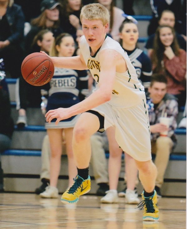MUSTANG OF THE DAY- Dec 25 - Nate Albers, Class of 2016. Nate was one of the best shooters ever to play for MVHS. He scored 1156 points in his career, including a 40 point game vs East Ridge. Captain, 2x All Conf., All Metro. Was All MIAC at St. Olaf. #TeamFirst #MakeEmBelieve