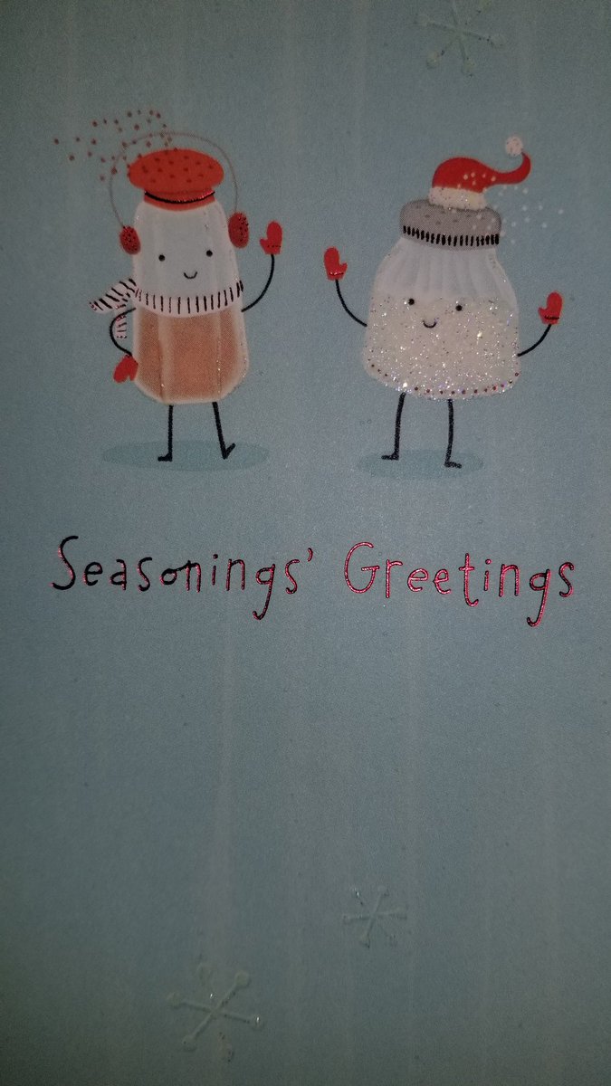 The perfect Dad joke Chirstmas card doesn't exi.... 
We have a winner!
