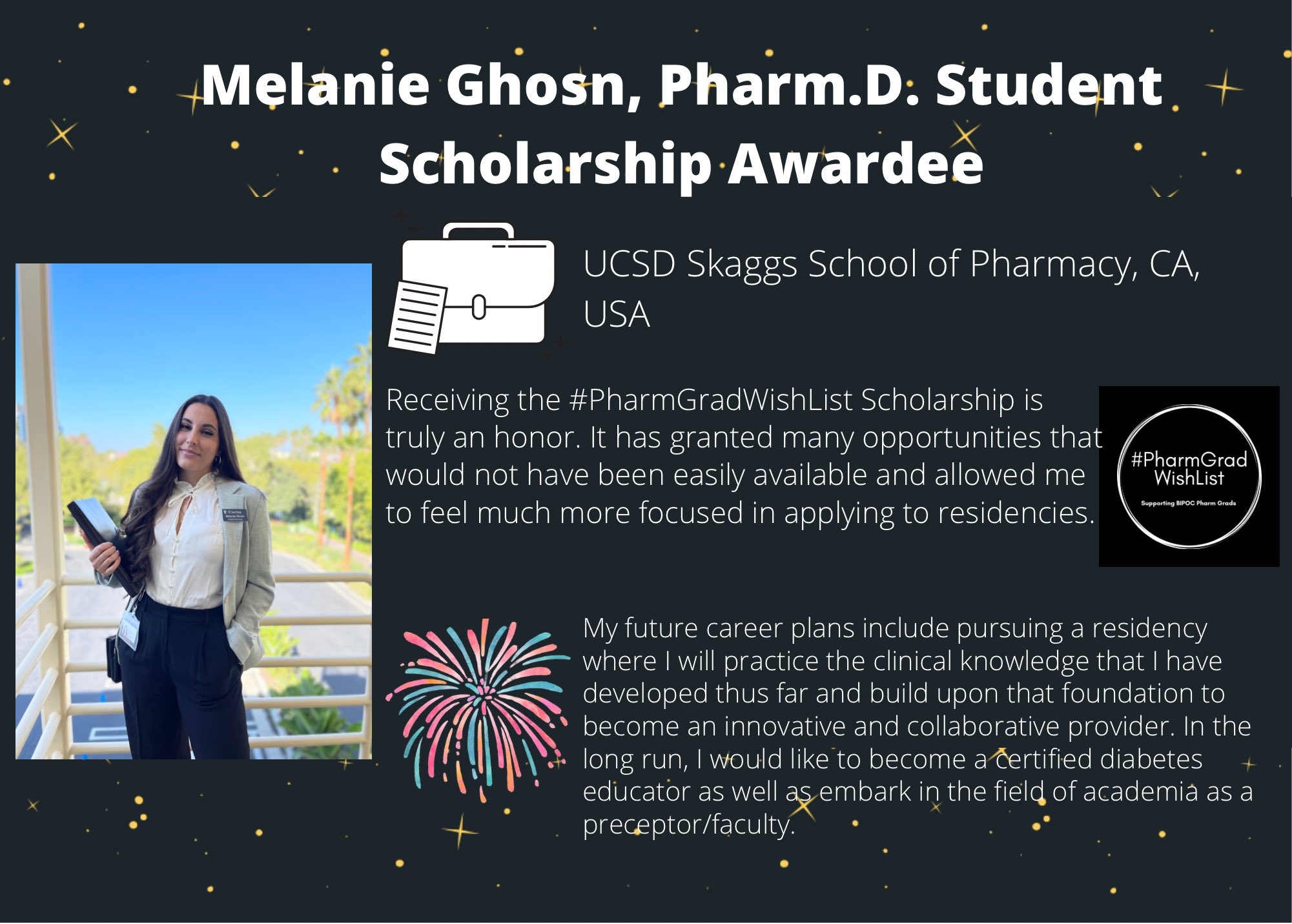 Melanie Foundation Scholarship3