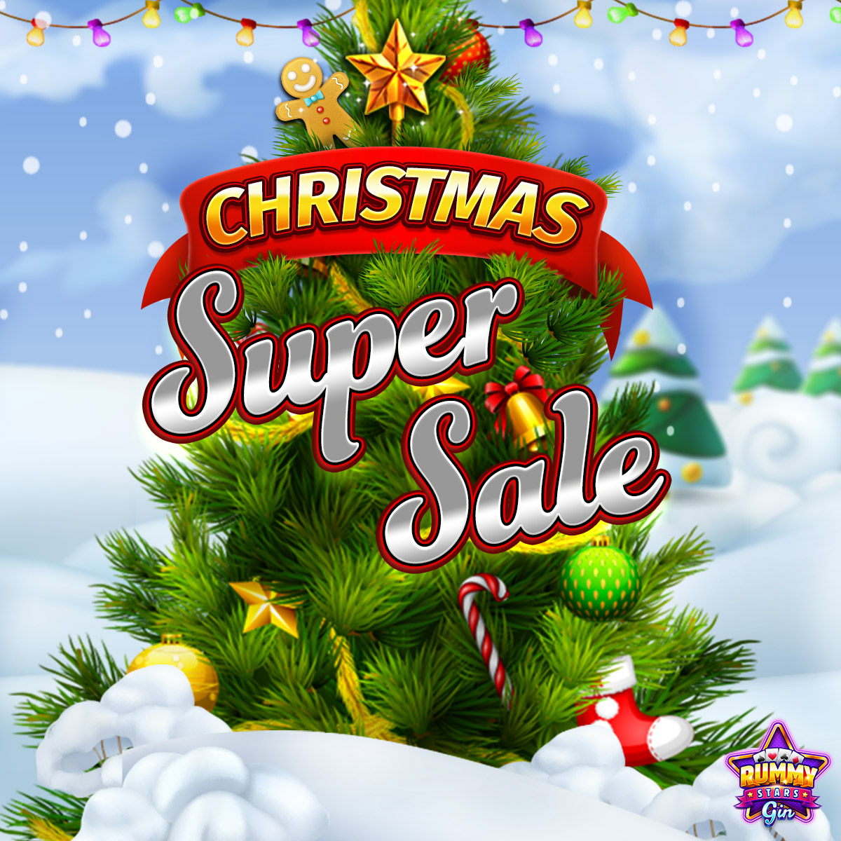 Gin Rummy Stars on Twitter "💖 Check it out! It only happens once a year! 😍 Join and enjoy 🎄🎊