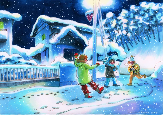 クリスマスプレゼントに、モディリアーニズのイラストのネットプリントを登録しました!セブン→54111291(はがきサイズ)ローソン→A5YECJNDX7(L判・2L判 シール用紙)2022/01/02 23:59までです!今年もたくさんありがとうございました!来年はまず2月のコミティアでお会いしましょう〜! 