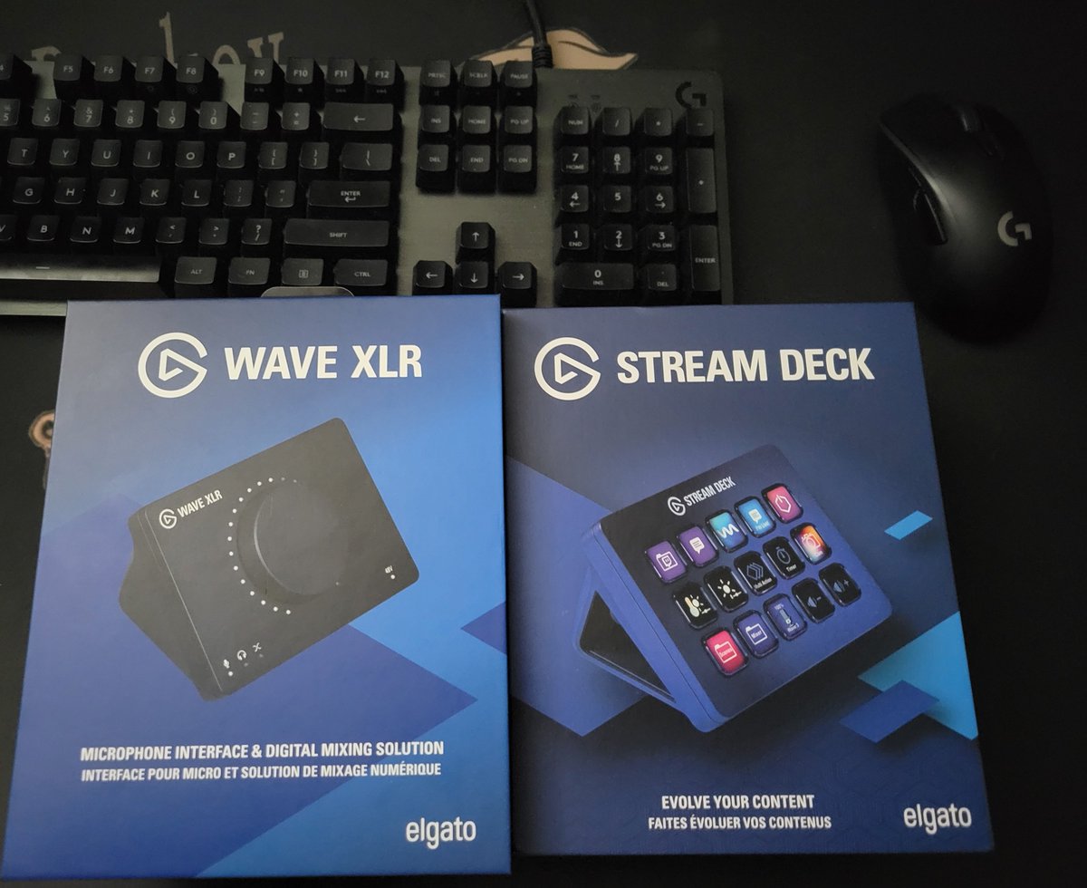 King__Force's tweet photo. Over the last few years I have got more @elgato products and all I can say is I love them all I started with the HD60 Pro then I got the stream deck mk.2 and now the wave xlr I can't wait to get even more. I can't find the box for the hd60 😟 https://t.co/SFcEUtMmvH