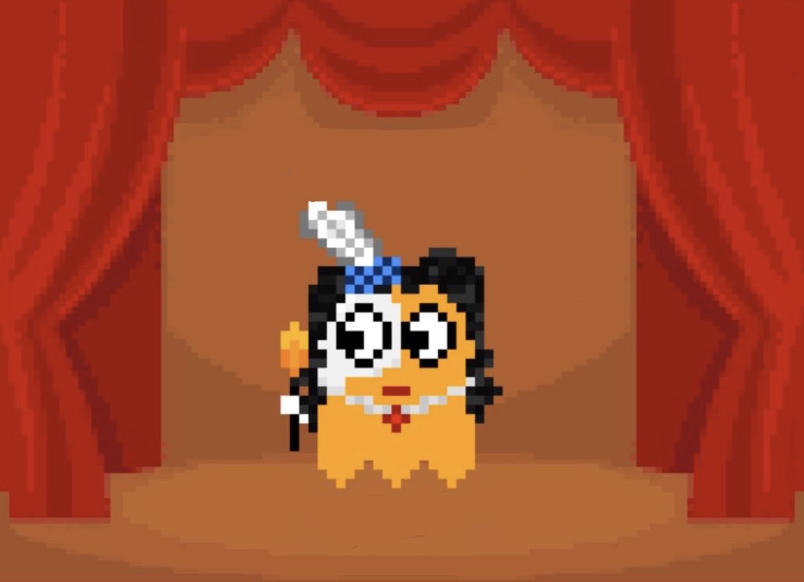 jenndpelaez's tweet photo. My new nft is a cabaret singer from the 1920s. Her name is Lucilla. Lucilla has no pants.
#fantums https://t.co/EaLGdcjod2