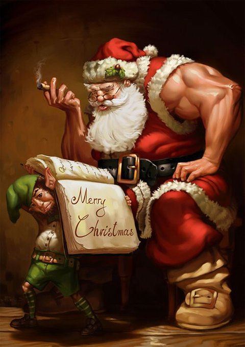 Hey, all jokes aside, we hope you all have a wonderful Christmas.

I hope Santa brings you the bukkake