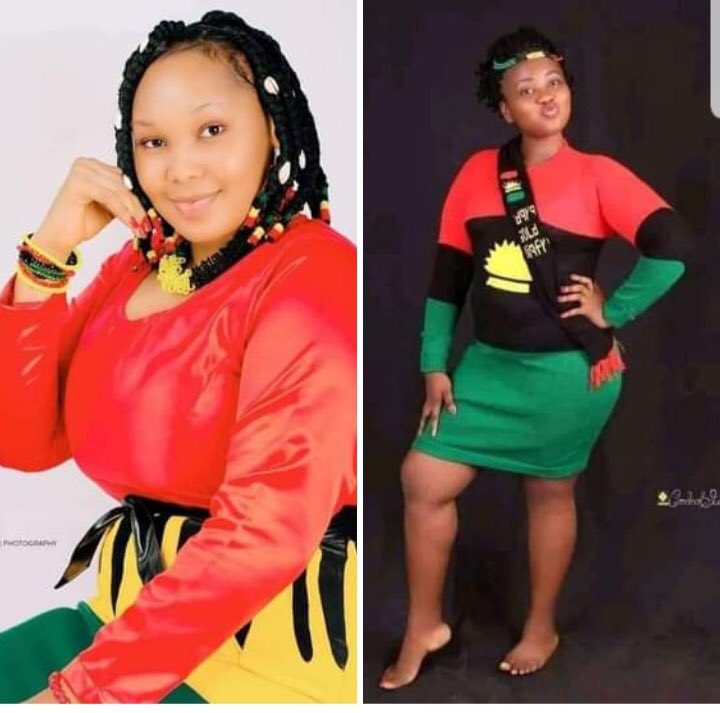 IkpeAnaghi's tweet photo. The Nigerian State is holding hostage these two beautiful queens for exercising freedom of expression and right of self determination. This illegal detention is an act of impunity and the world must condemn it. #FreeIdaragold #FreeAdaNsukka #FreeBiafra https://t.co/NUtSJkqjyG