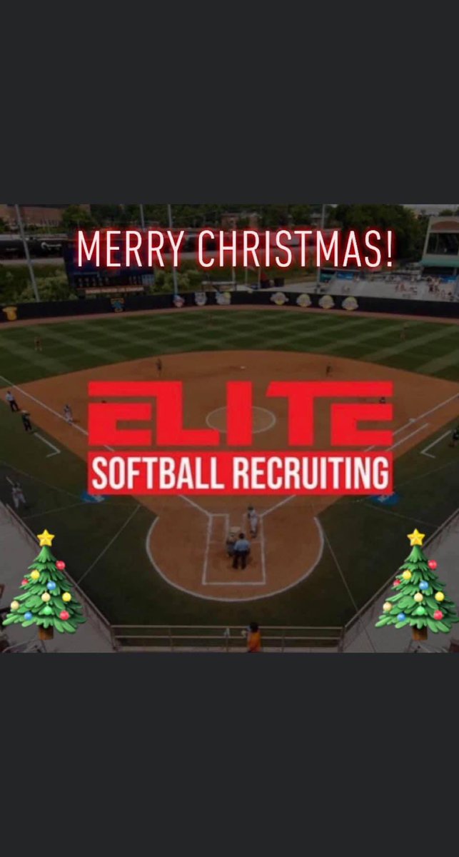 🎄 MERRY CHRISTMAS from your ESR KANSAS FaMiLy! May your HoLiDaYs be Merry and Bright! 

Elitesoftballrecruiting.com