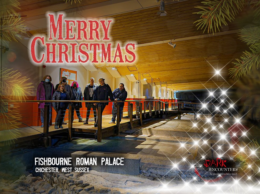 From all the team at Dark Encounters - we would just like to wish you all a very Merry Christmas. A challenging year indeed but it was great to be out investigating with you again the latter part of this 2021. We look forward to plenty of new venues and adventures in 2022!