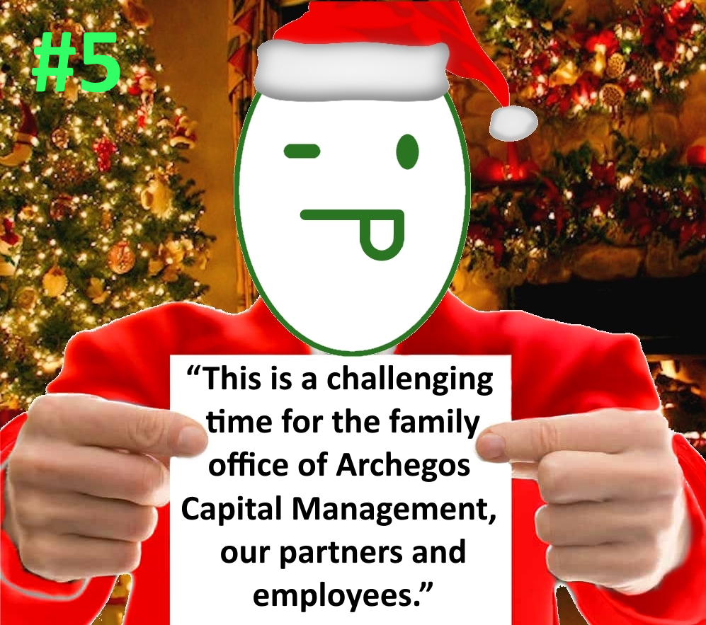 4. (well really number 5 but we screwed up #5 and posted #4 early) #TheTwelveBagsOfChristmas
