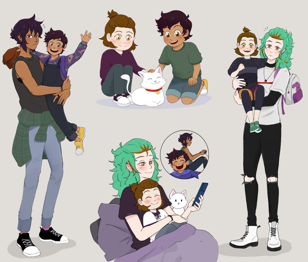 RomeSktch's tweet photo. (*´꒳`*) siblings 
.
.
.
.
#theowlhouse #TOH #SiblingsAU https://t.co/KwBwz4kRoz