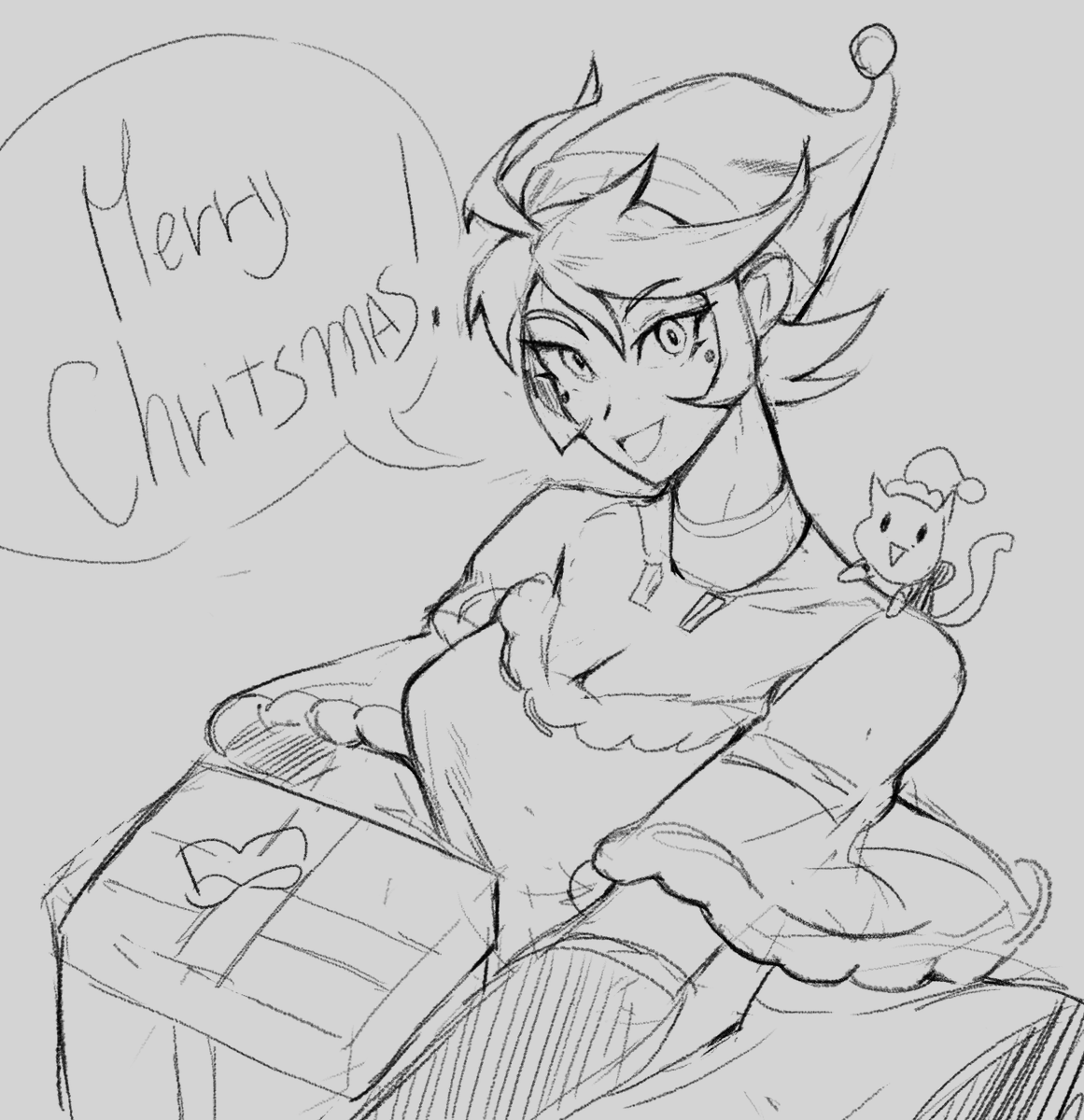 Merry Christmas everybody!🎄
hope you have a great christmas with your family and friends
small doodle santa helena 