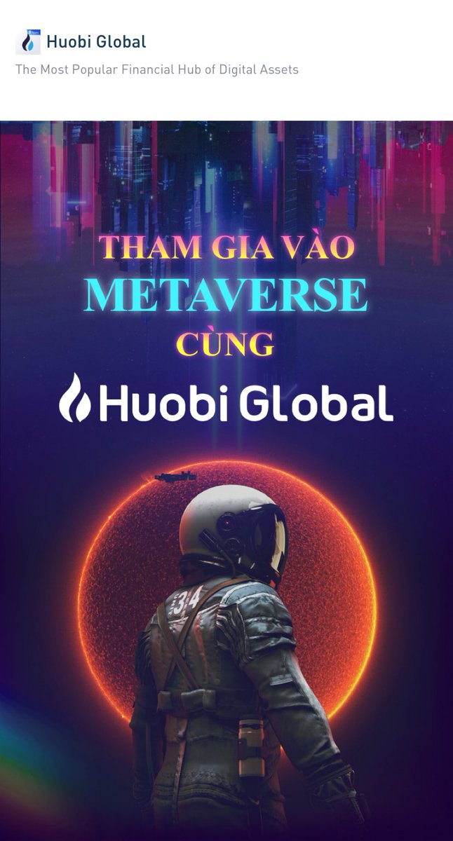 Huobi, sàn giao dịch an toàn 100% trong suốt 8 năm
huobi.mw/vi-vi/topic/do… Man&amp;avatar=12