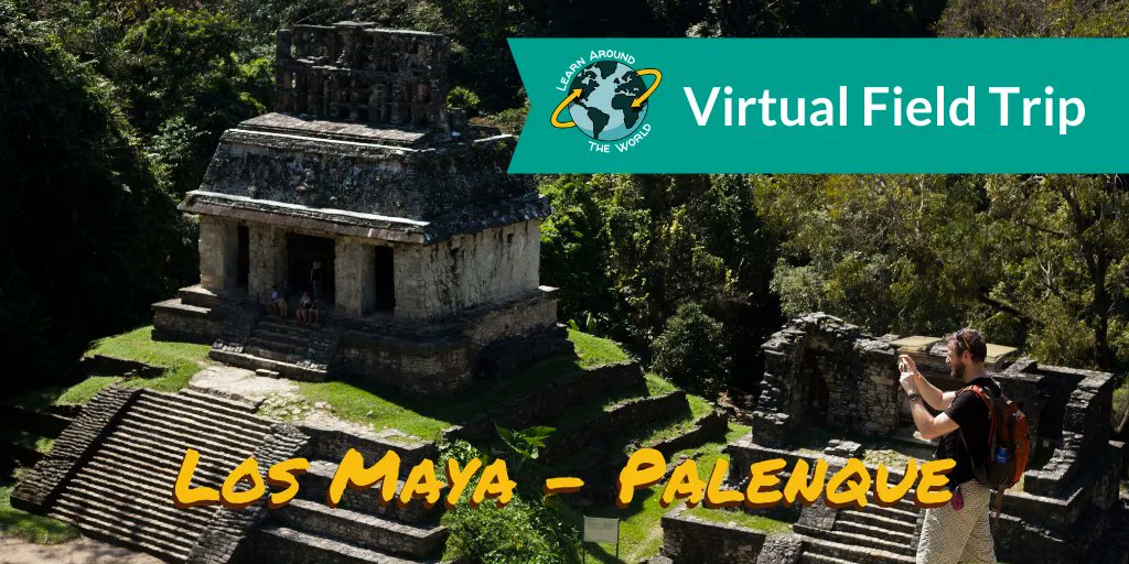 learnATW's tweet photo. Mar. 11 | On this #virtualfieldtrip you'll tour the Maya city at Palenque, Mexico You'll learn about Maya writing and much more on Los Maya - Palenque Register for free at https://t.co/G7kl2gn3Ve
#SCed
#edchatRI
#PAedchat
#5thchat
#K12
#ElemSchool
#sschat
#cblchat
#edtechchat https://t.co/TiASSEzVQr