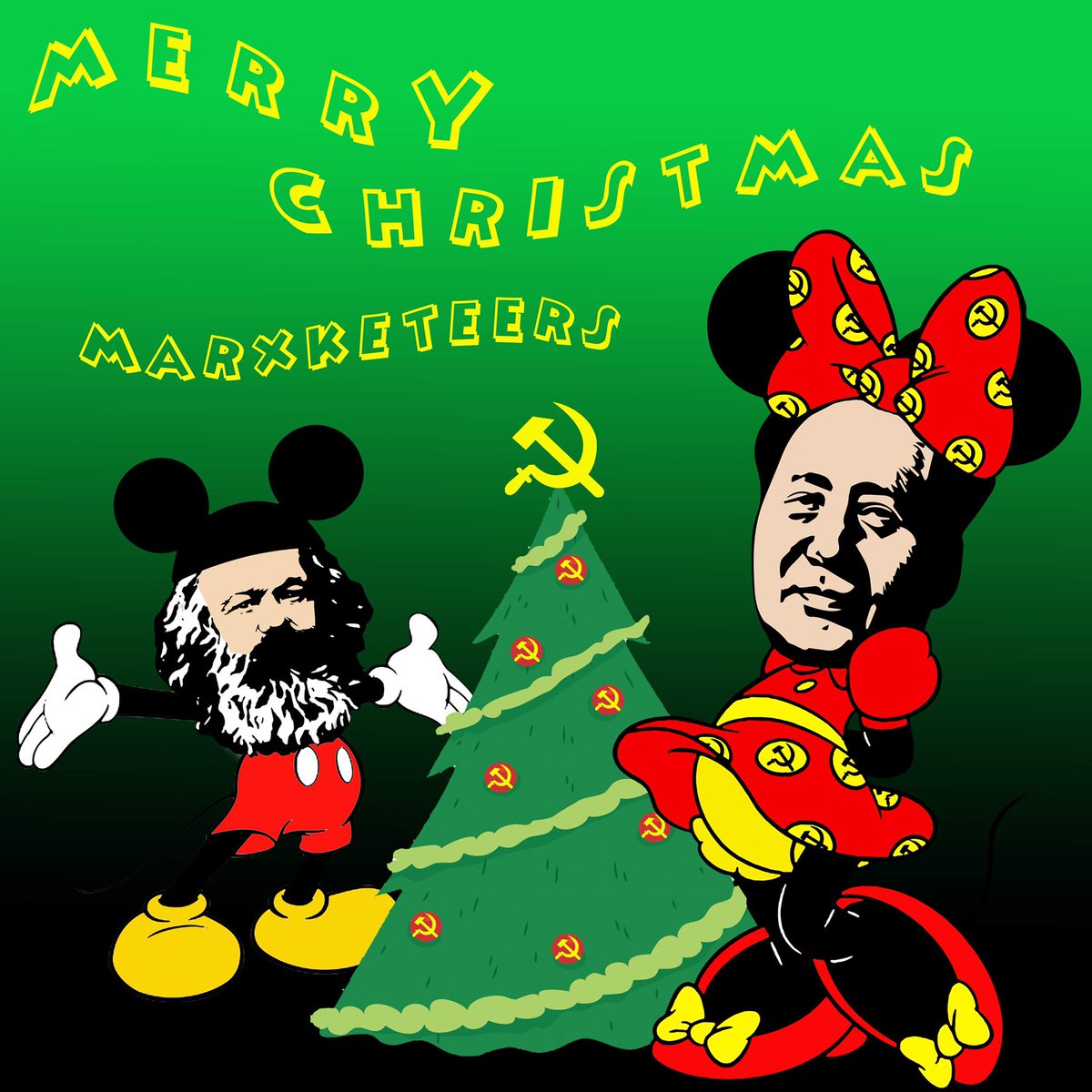 micky_marx_'s tweet photo. Merry Kimmass! #micky #mickymarx #mickymarxclub #karlmarx #MickeyMouse #Mickey #MerryChristmas #MerryXmas #Christmas #Disney #disneyparody https://t.co/eSXeHWLTfE