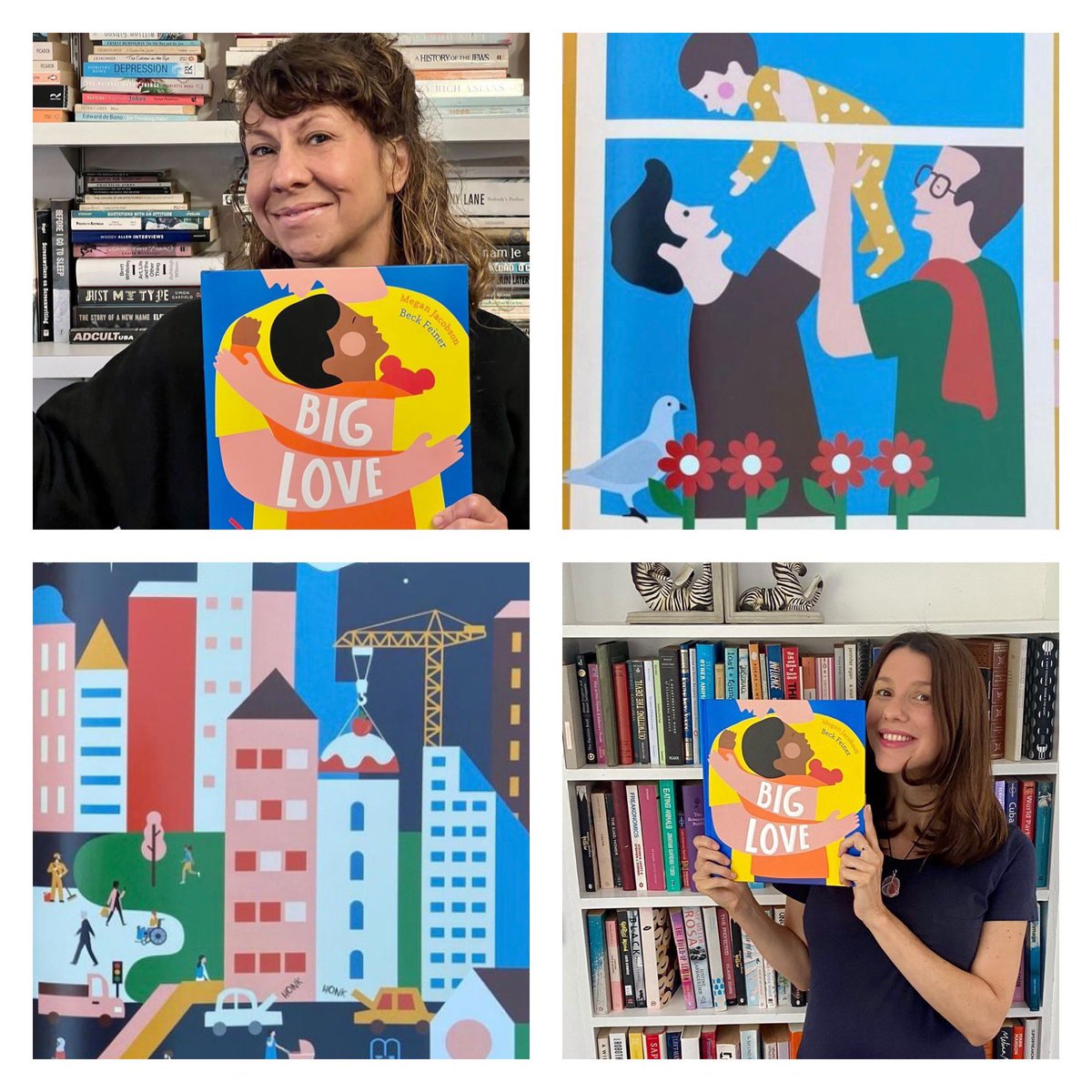 picturebookbc's tweet photo. Happy #sundayshelfie day! Welcome to the wonderful #BeckFeiner and @jacobson_meg ๐This week we celebrating their beautiful new picture book โBig Loveโ
๐๐
No matter how different our families may be, the one thing we all have in common is love.
๐๐
@WalkerBooksAus https://t.co/ahe12tItVU