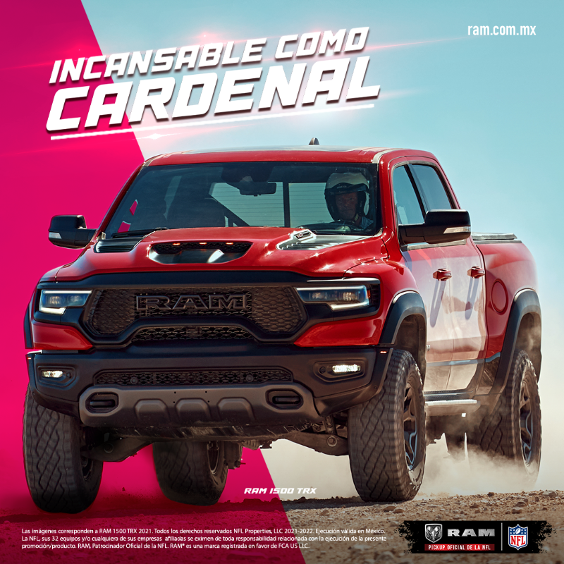 RAM_MX's tweet photo. ¿Quién logrará dominar el emparrillado en el partido de hoy? 💪🏼😎
Voten por su favorito. 👇
❤️ Incansable como Cardenal
🔁 Indomable como Potro
https://t.co/Tvs5jkSlKH
#RAMconlaNFL 🏈