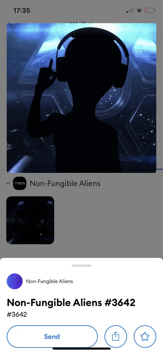 jhlvp14's tweet photo. Proud owner of NFA #3642 get in while you can guys you don’t want to miss this, still available for mint now!!! https://t.co/z4PooPGkzf